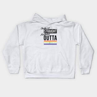 Baltimore - (Clearly Not) Straight (Nonetheless) Outta Mount Vernon Kids Hoodie